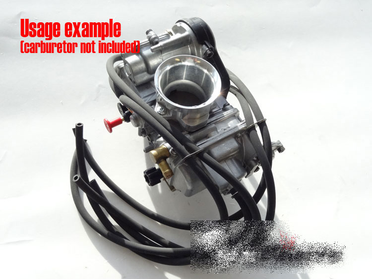 Vent hose kit black Keihin FCR MX carburetor / HIGH QUALITY 32 37 39 40