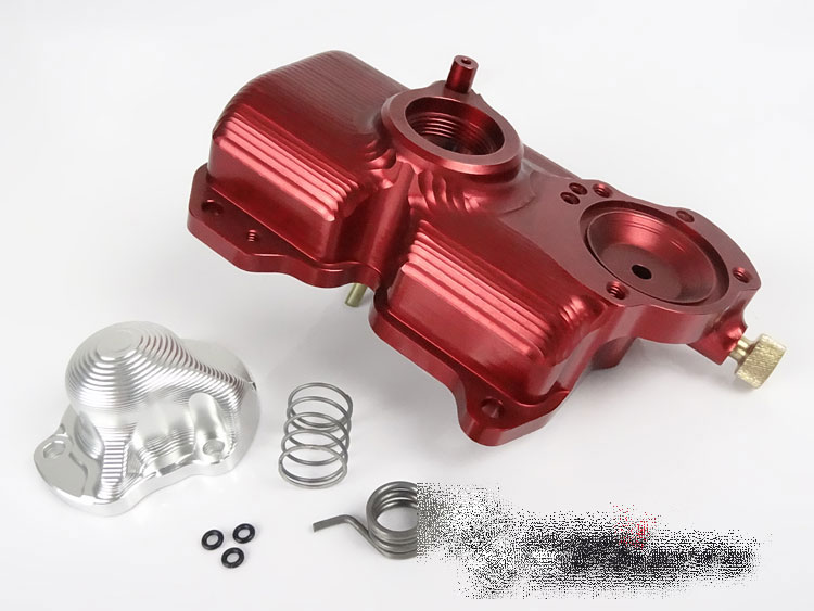 Powerbowl Keihin FCR MX flatslide carburetor / 32 37 39 40 41 * RED