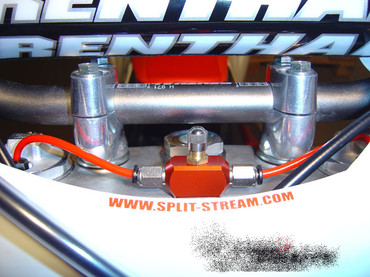 Splitstream uni fill valve air fork system 2013 Honda CRF 450 / Kayaba