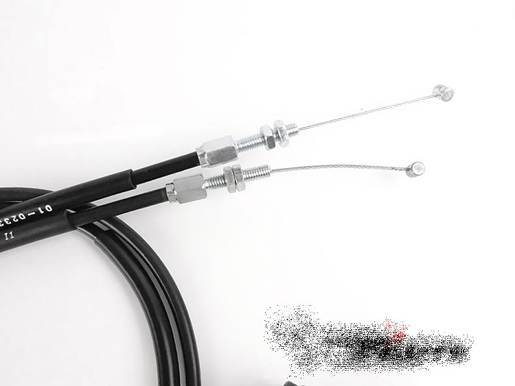 MotionPro throttle + throttle cables kit Keihin CR special roundslide