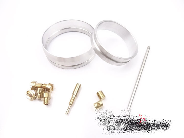 Adapters + jets + jet needle kit Mikuni TM 40 flatslide carburetor